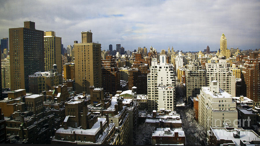 Manhattan View on a Winter Day Photograph by Madeline Ellis