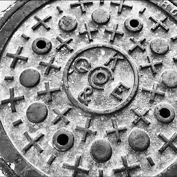 Manhole Cover Photograph by Michael Witzel