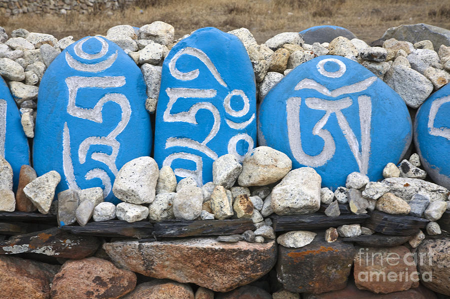 Mani Stones - Nepal Himalaya Photograph by Craig Lovell