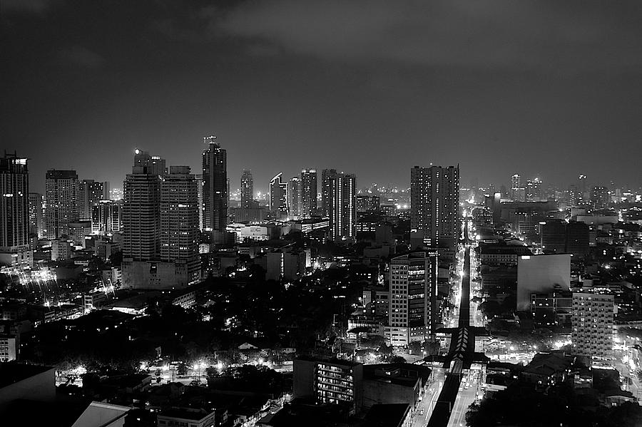 Manila Skyline Photograph by Arj Munoz Manila Skyline Photograph by Arj Munoz