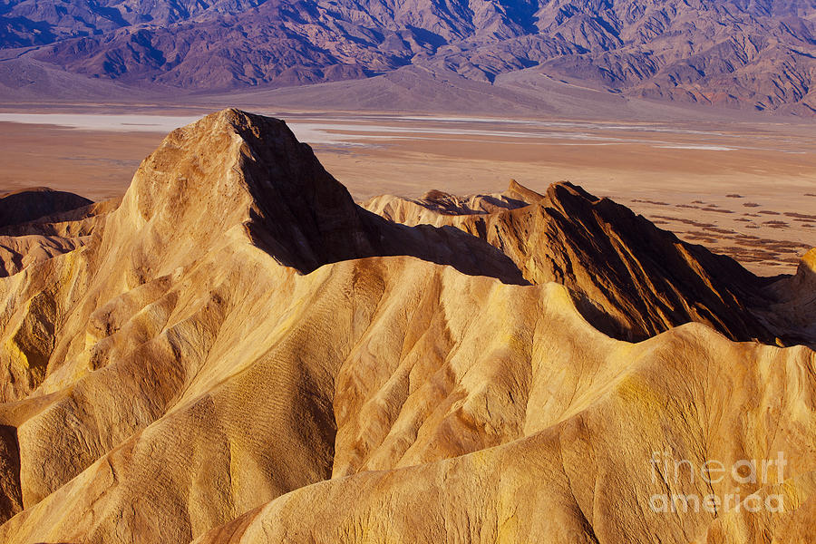 Manley Beacon Death Valley Photograph by Brian Jannsen