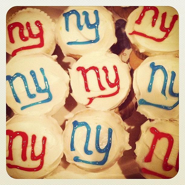 Superbowl Photograph - Manly Cupcakes #superbowl by Justin DeRoche