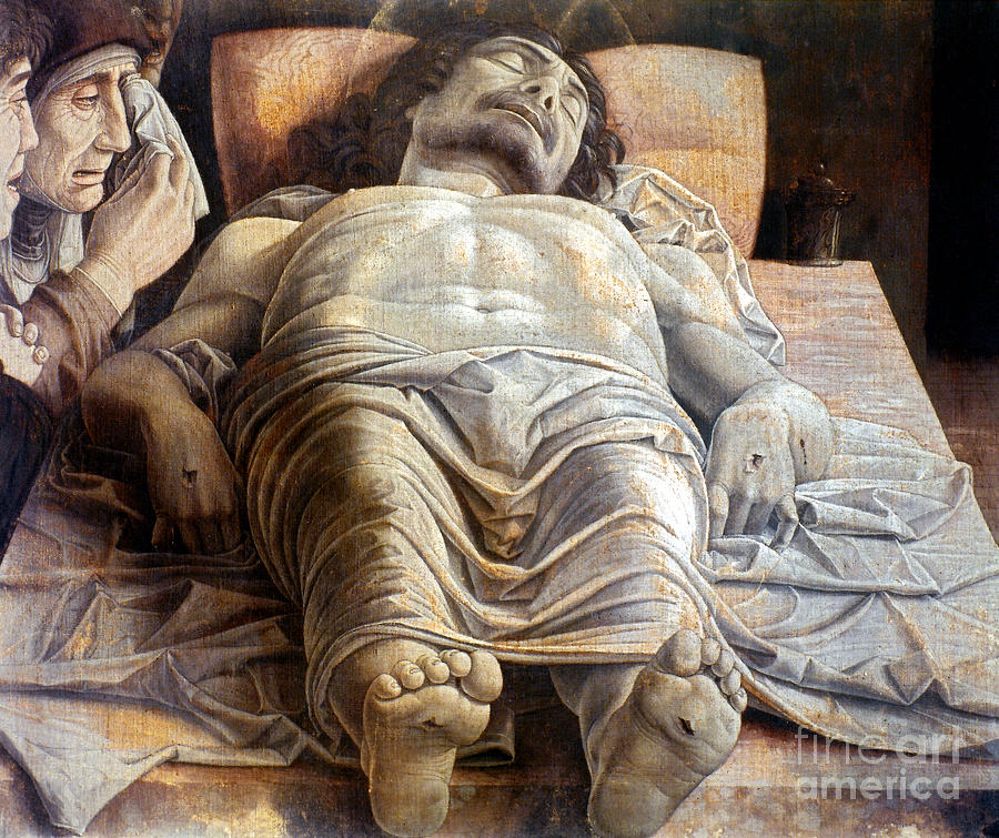 Jesus Christ Photograph - Mantegna: The Dead Christ by Granger