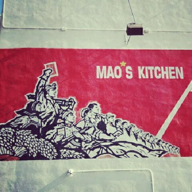 Streetart Photograph - Maos Kitchen by Quinn  Moore