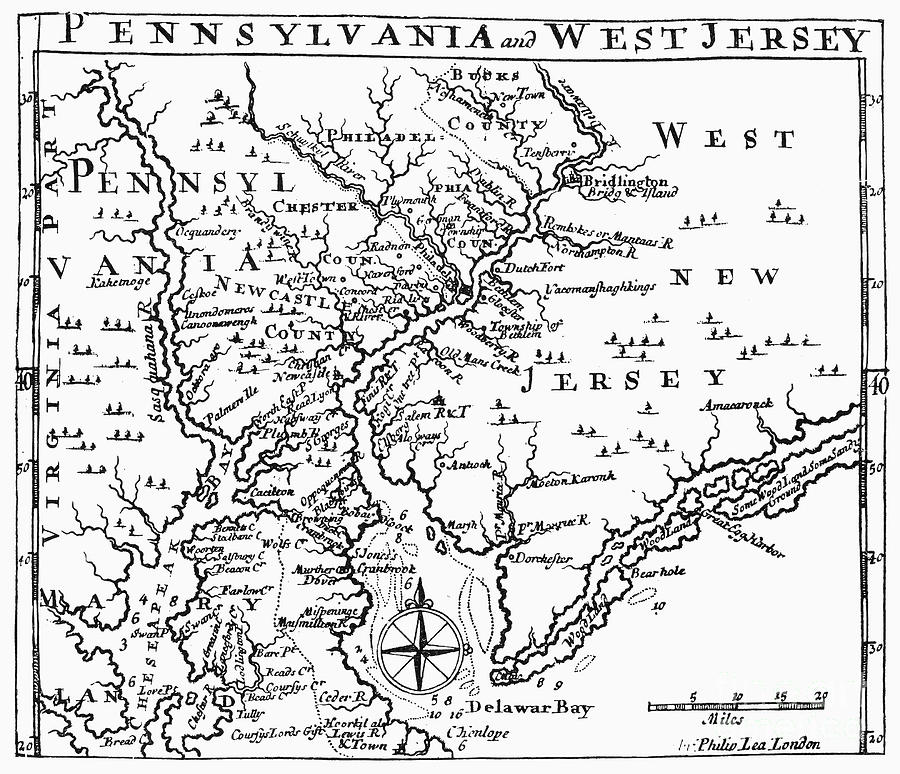 Map Delaware River Granger 