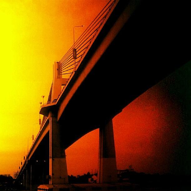 Summer Photograph - Marcelo Fernan Bridge, Cebu, Philippines by Sleepyhead Jomar Florendo