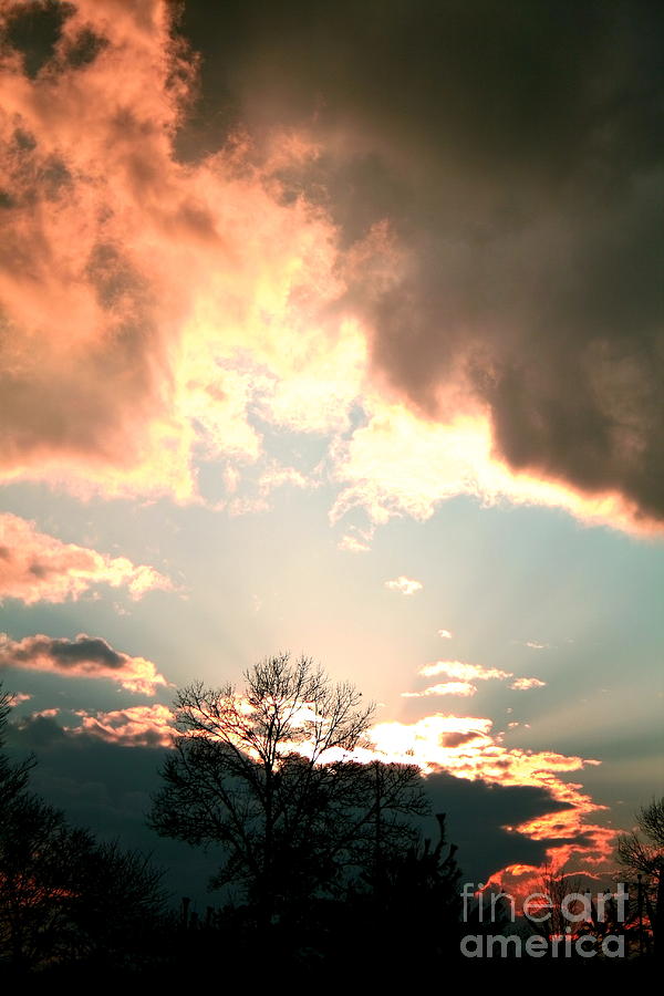 March Sunset 2012 Photograph by Christina A Pacillo