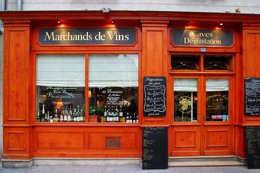 Marchands de Vins Photograph by John Galbo