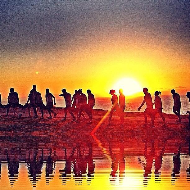 Obc Photograph - Marching Towards Sunrise #obc #ocean by Emily Hames