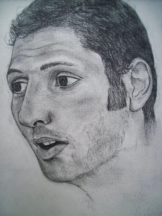 Marco Materazzi Drawing by Laurence Marie - Pixels