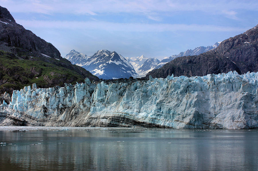 Mountain Photograph - Margerie Glacier by Kristin Elmquist