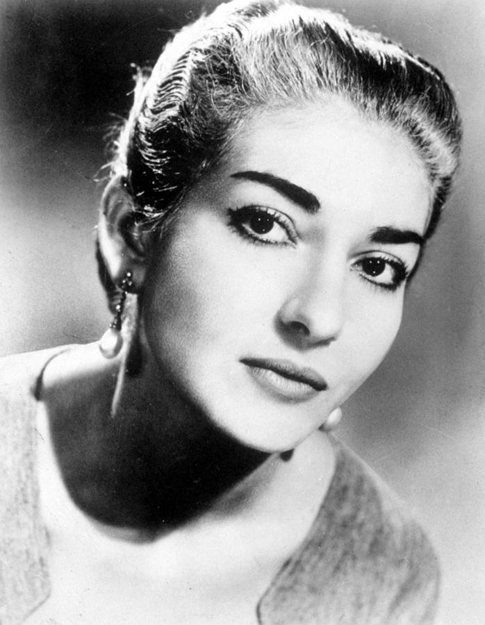 Callas Photograph - Maria Callas, Circa 1958 by Everett