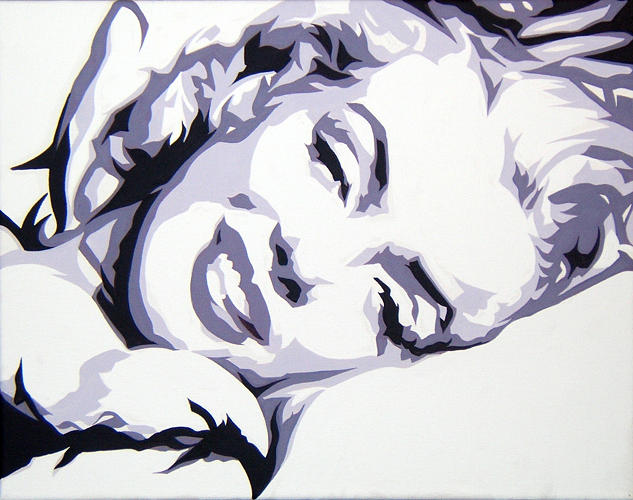 Marilyn Painting - Marilyn 1 12 by Michael James  Toomy