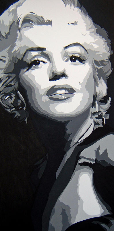 Marilyn Monroe Painting - Marilyn An American Woman by Michael James Toomy Marilyn Monroe Painting - Marilyn An American Woman by Michael James Toomy