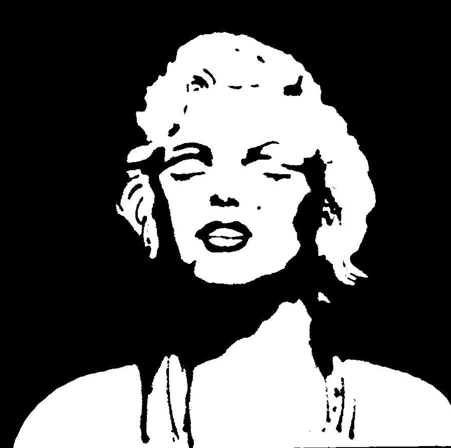 Marilyn Monroe Digital Art - Marilyn by Just Joszie