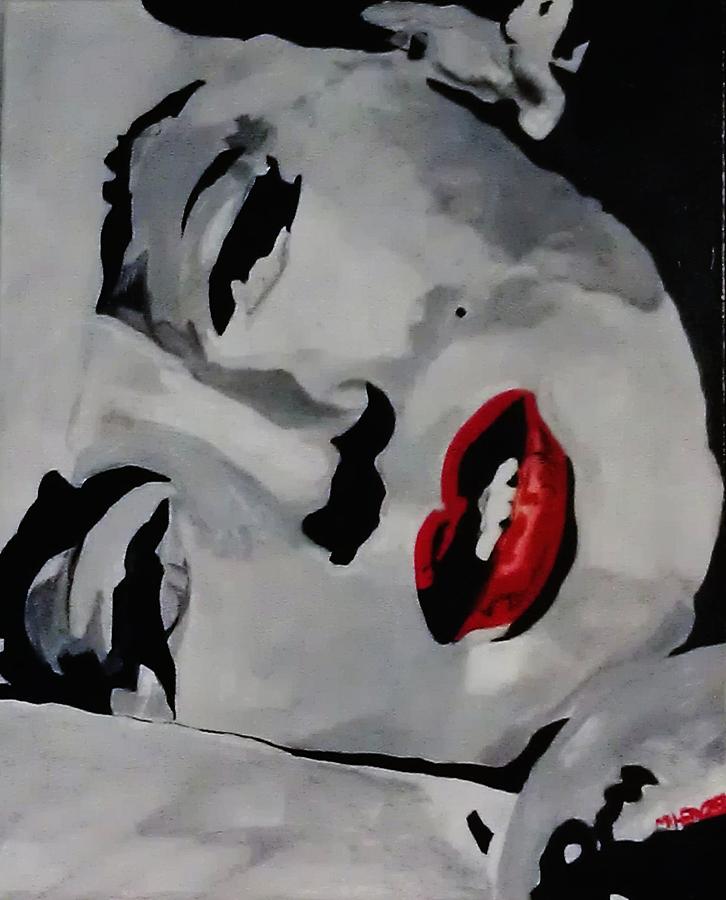 Marilyn Painting by Michael Henzel