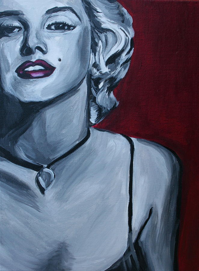 Marilyn Monroe Painting - Marilyn Monroe by Kate Fortin