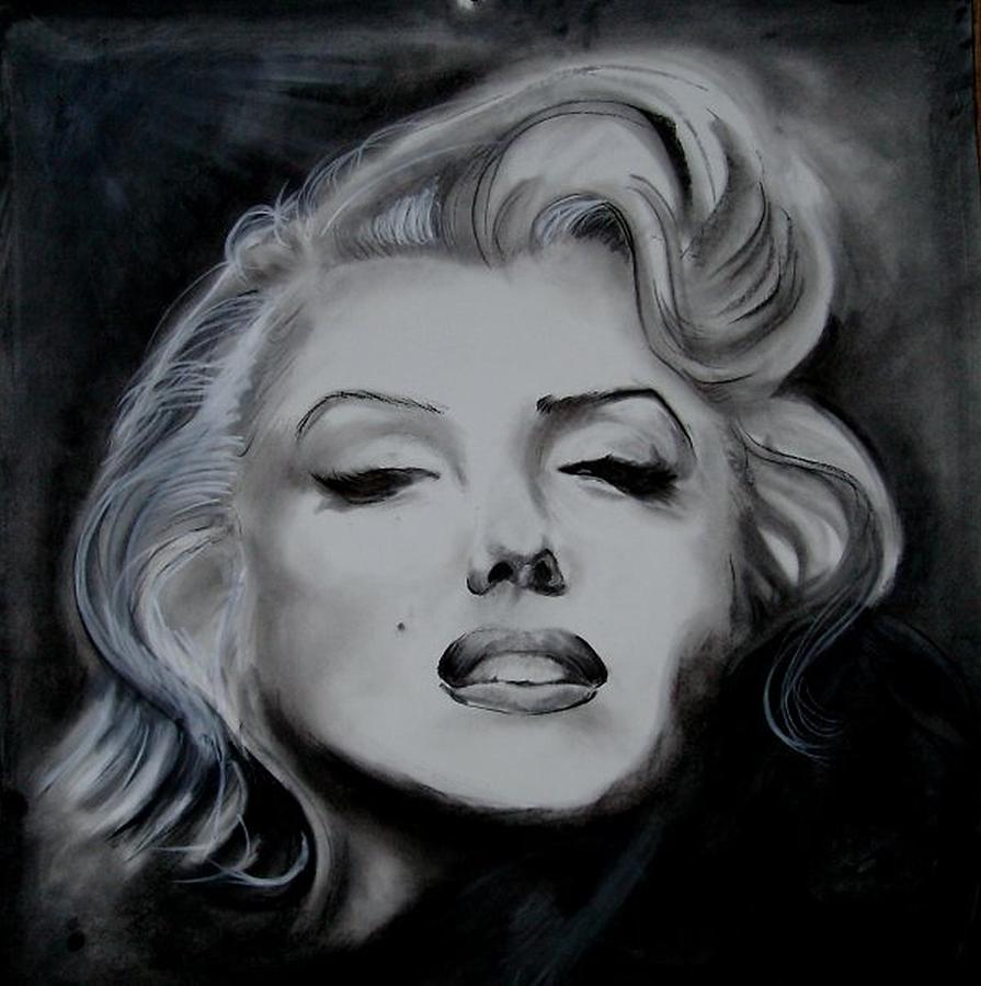 Marilyn Monroe Drawing by Morgan Greganti | Fine Art America