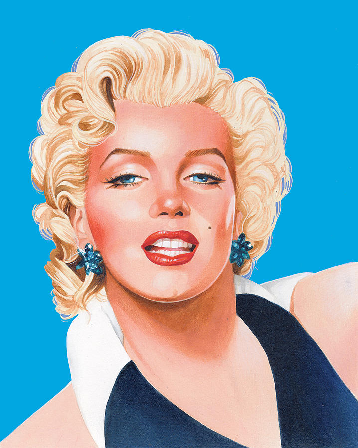 Marilyn Painting by Steven Stines