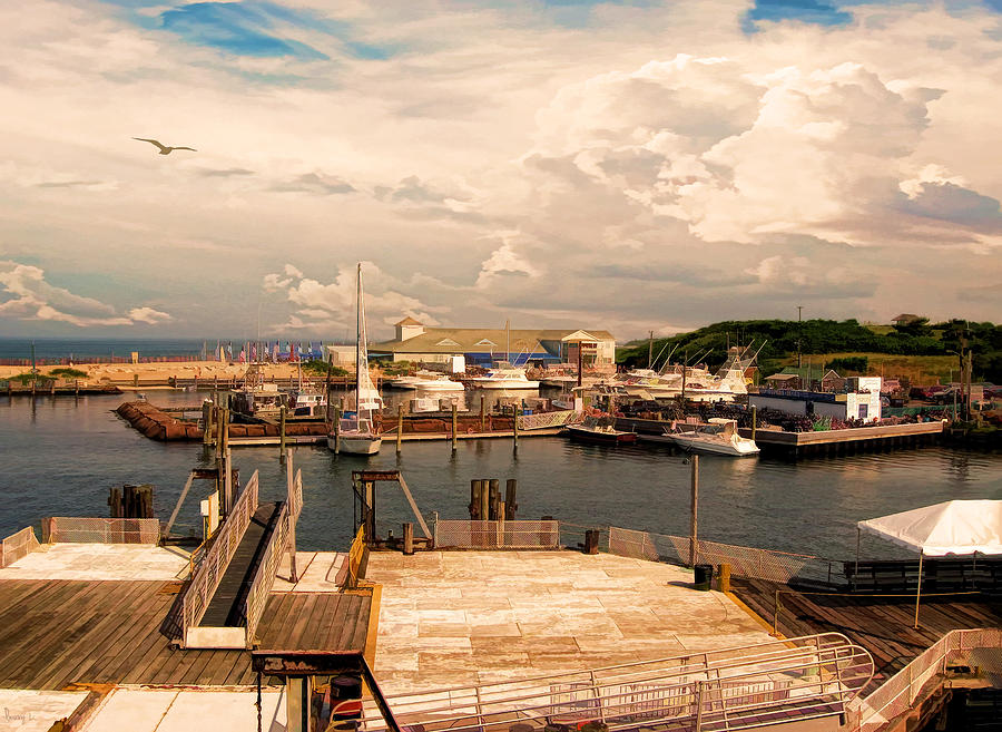 Block Island Photograph - Marina Of Rhode Island by Lourry Legarde