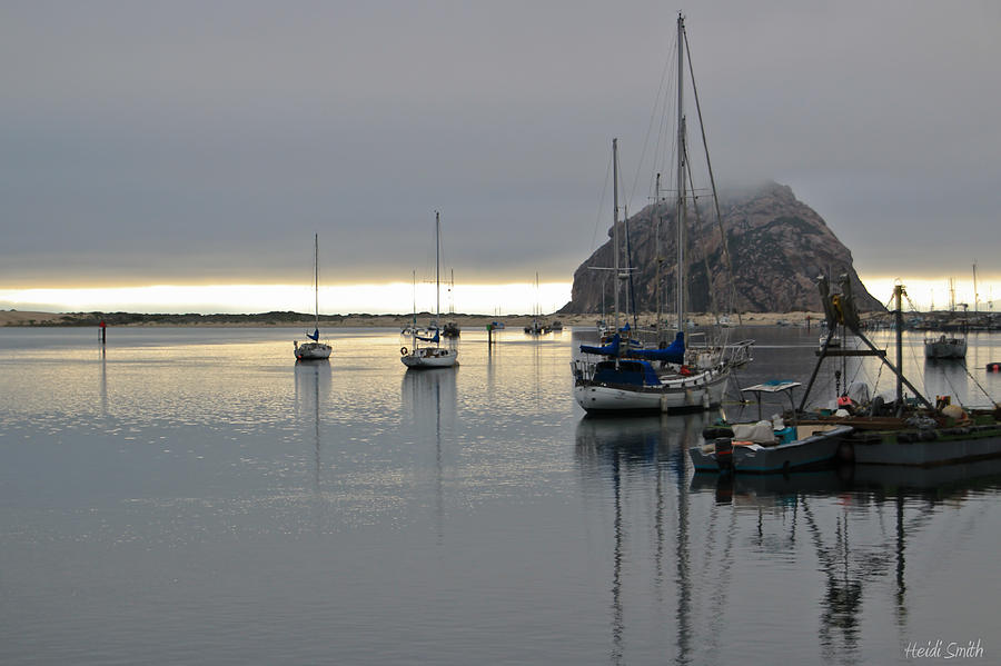 Boat Photograph - Marina Sunset by Heidi Smith