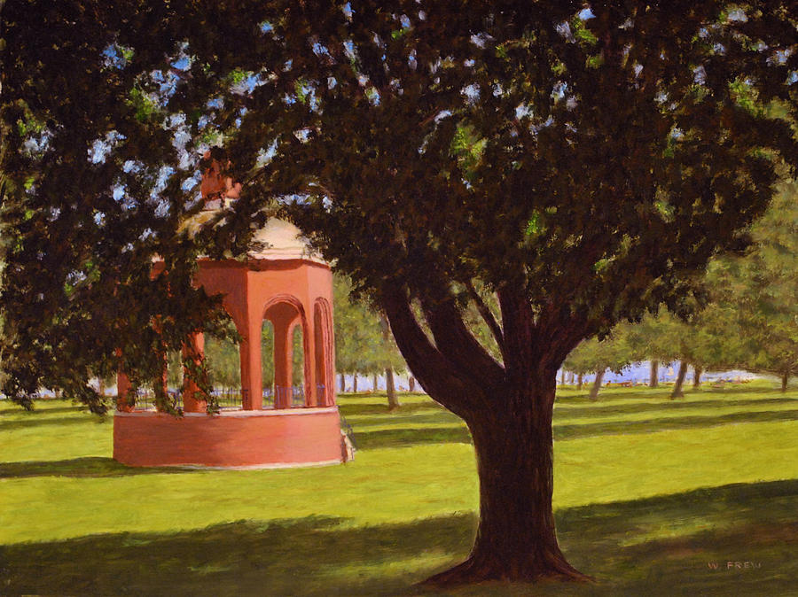 Marine Park South Boston Painting by William Frew