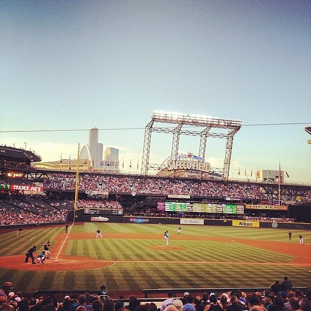 Mariners V Twins. #igers_seattle Photograph by Kevin Smith