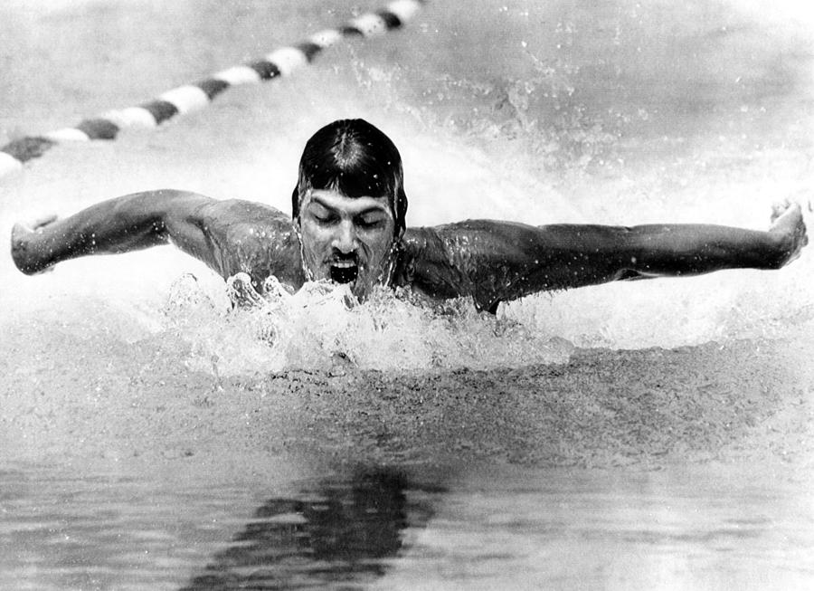 Mark Spitz Swimming To A New World Photograph by Everett