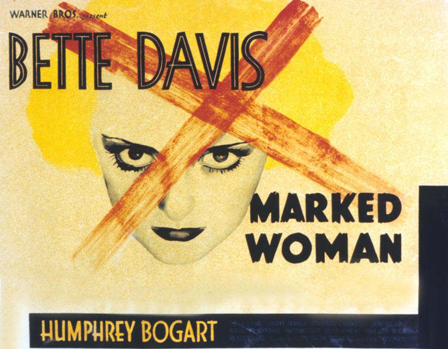 Marked Woman, Bette Davis, 1937 Photograph by Everett