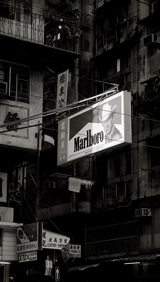 Marlboro in Hong Kong Photograph by Shaun Higson