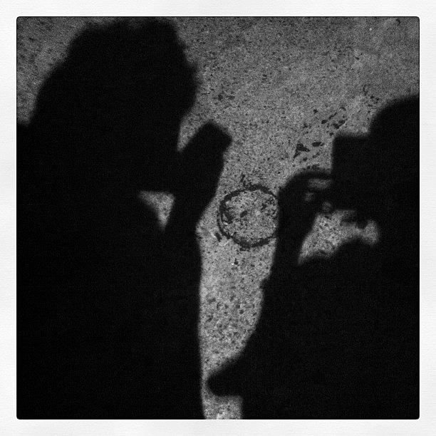 Shadow Photograph - @maroworld #shadow #puppets by Jennifer Silva