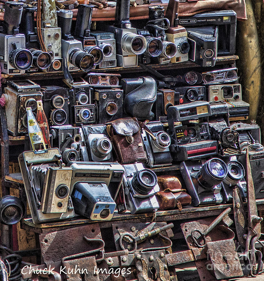 Marrakesh Camera II Photograph by Chuck Kuhn