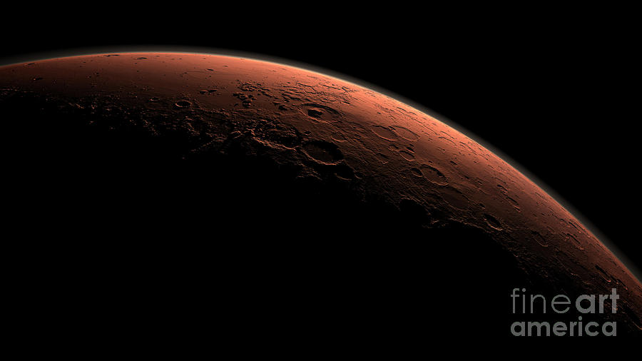 Space Photograph - Mars by NASA/Science Source
