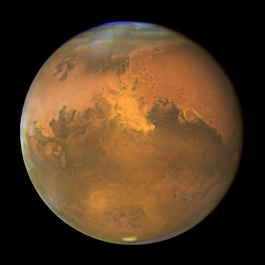 Mars, October 2005, Hst Image Photograph by J. Bell (cornell University)m. Wolffhubble Heritage Teamstsciauranasaesa