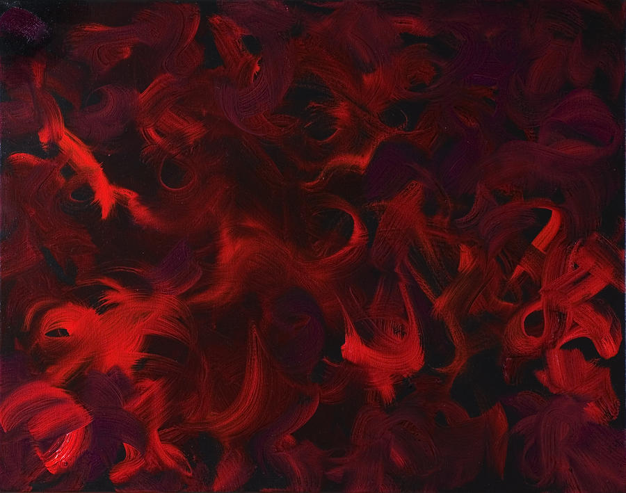 Mars Swirl I Painting by Shannon Grissom