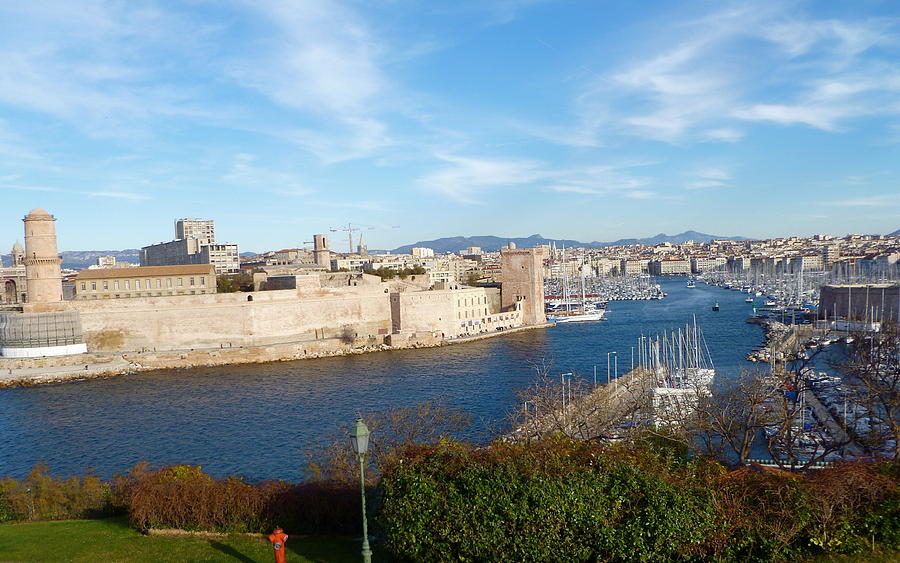 Marseille Vieux Port Photograph by Amelia Racca