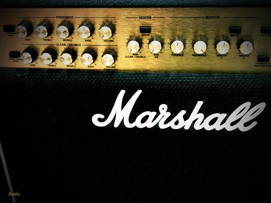 Marshall Amplifier Photograph by Eena Bo