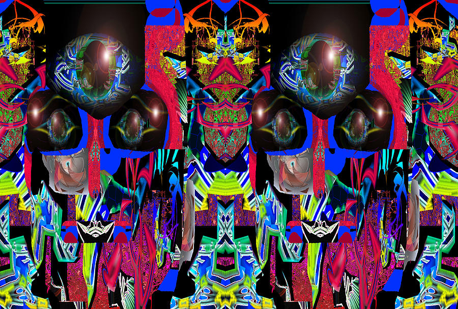 Martian Dream Digital Art by XERXEESE Color Schemes - Pixels