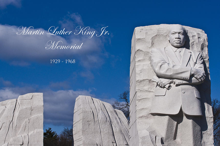 Martin Luther King Jr Memorial Photograph by Theodore Jones