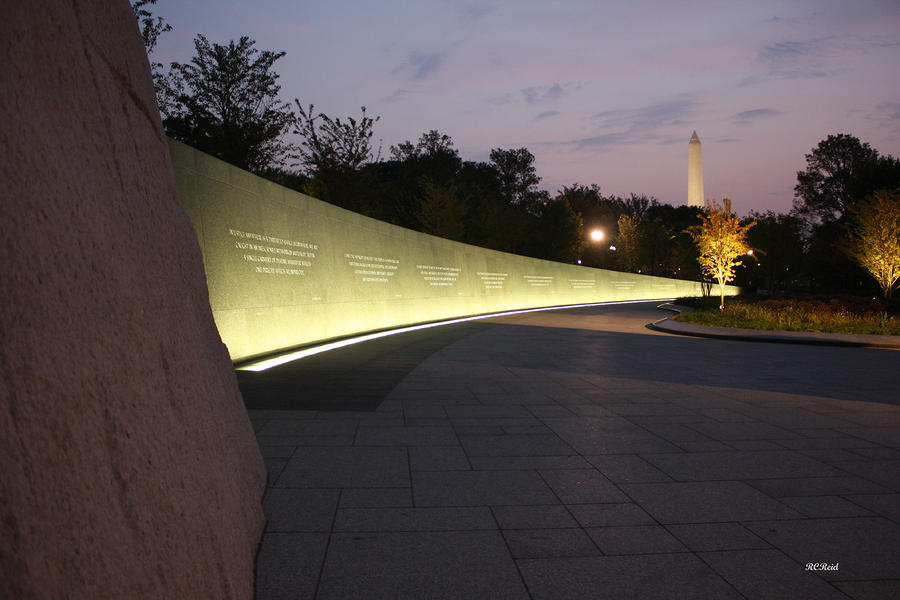 Martin Luther King Jr. National Memorial - Words of Peace and Justice for the Ages Photograph by Ronald Reid