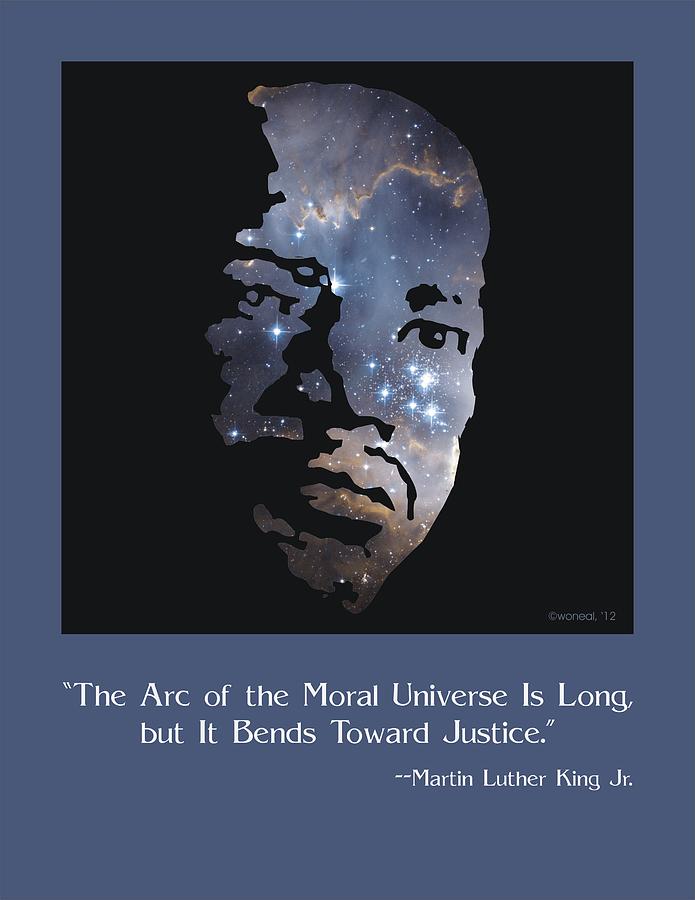 Inspirational Digital Art - Martin Luther King, Jr. Poster by Walter Neal