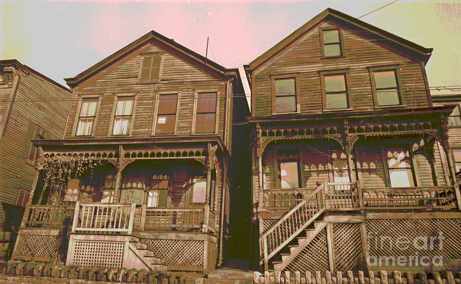 Martin Street Houses Photograph by Padre Art