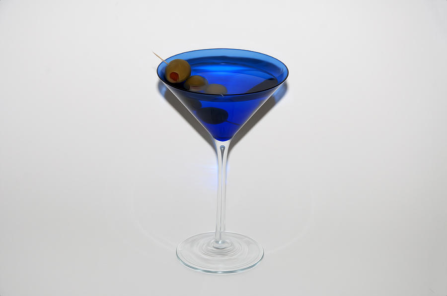 Martini Blue Photograph by Bill Cannon