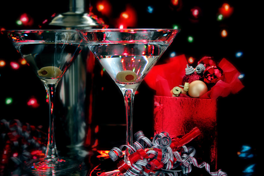 Martini Cocktail Photograph