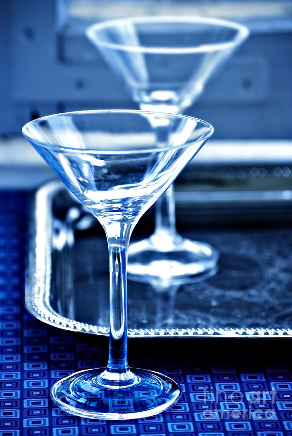 Martini Glasses Photograph by HD Connelly