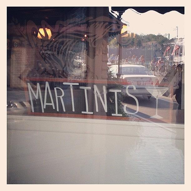 Martini Photograph - #martini? Yes Please #travel #signs by Jana Seitzer