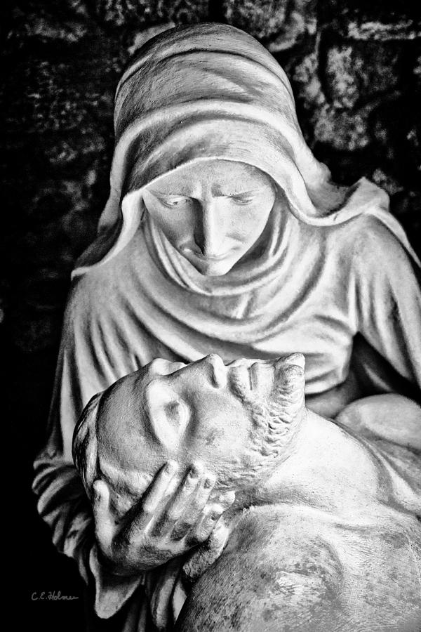 Mary Cradling Jesus Photograph by Christopher Holmes