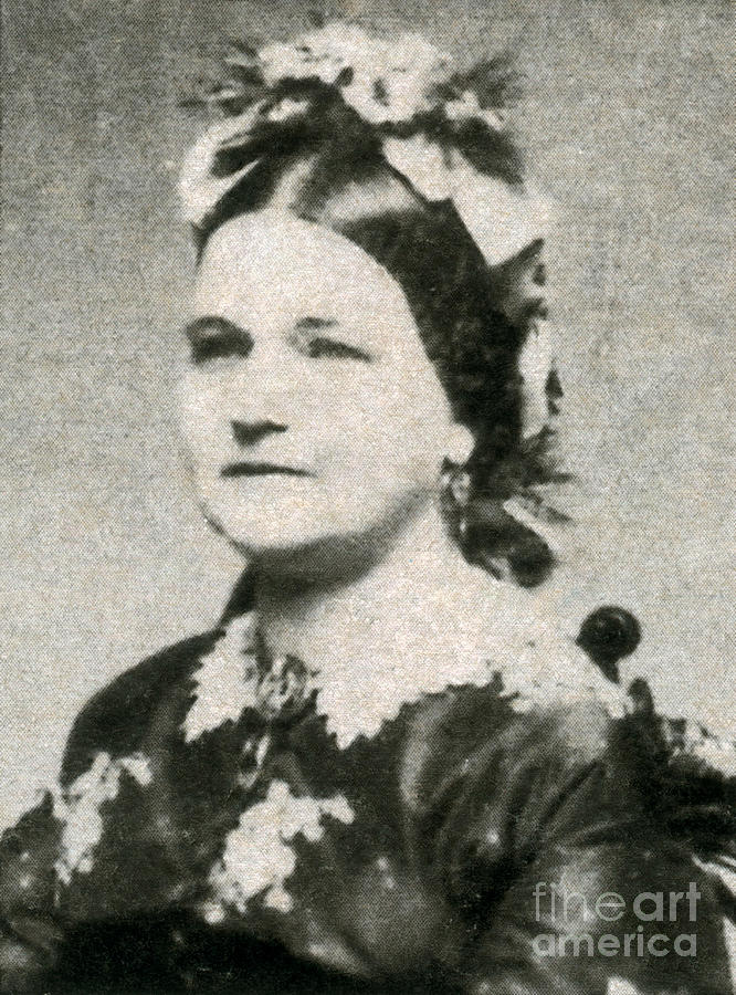 Mary Todd Lincoln, First Lady Photograph by Photo Researchers