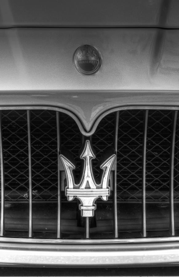 Maserati Logo Photograph by Joe Myeress