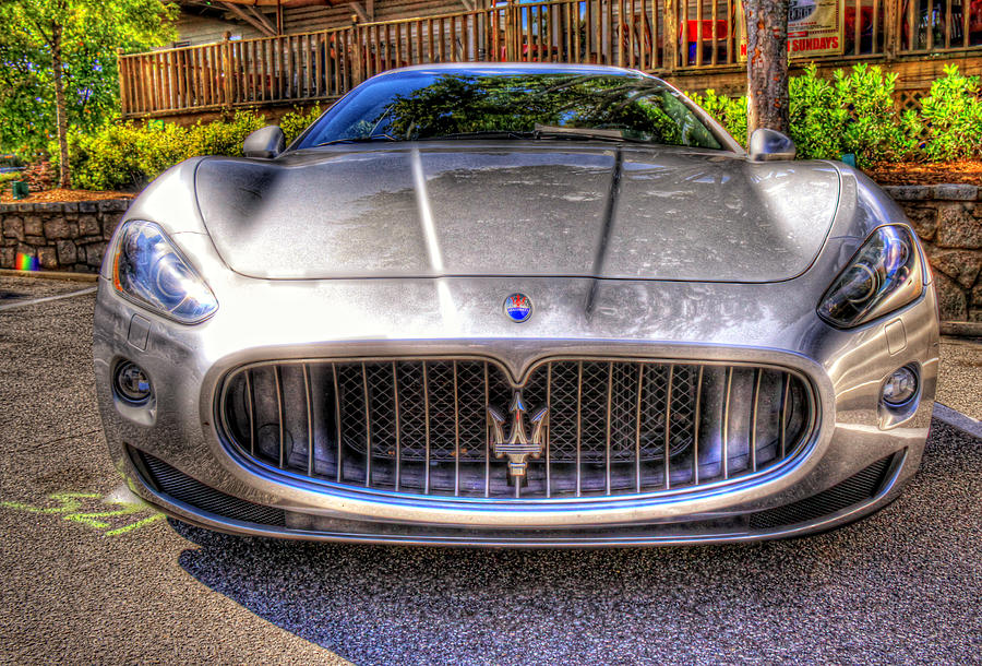 Maserati with HDR Photograph by Joe Myeress